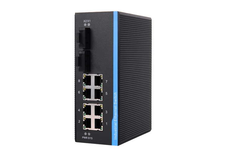 P710B 2+8 Managed Industrial PoE Ethernet Switch